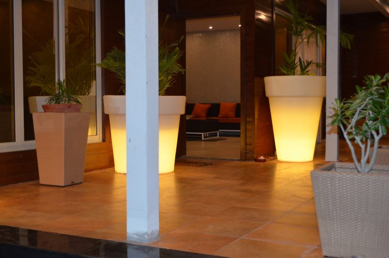 LED Slim Line Decorative Pots Manufacturers India
