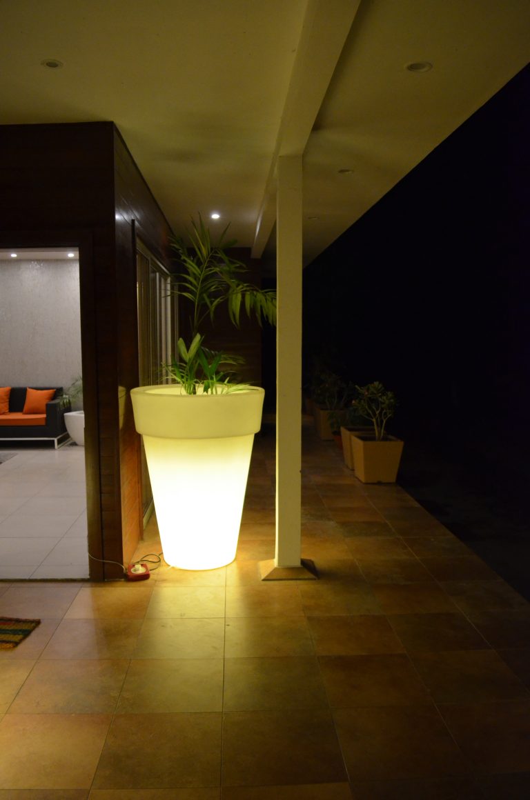LED Slim Line Flower Pots Manufacturers India