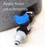 Apply Hose Attachments
